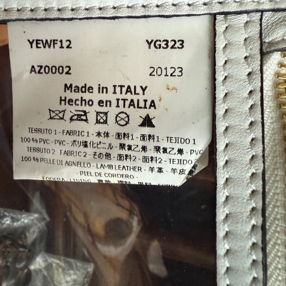 Giorgio Armani Clear and White Tote Bag - Picture 8 of 10